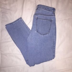 Pacsun Cropped Mom Jeans
